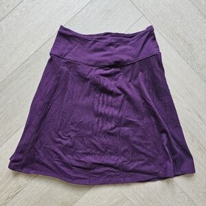 Purple stretch athleta workout skirt